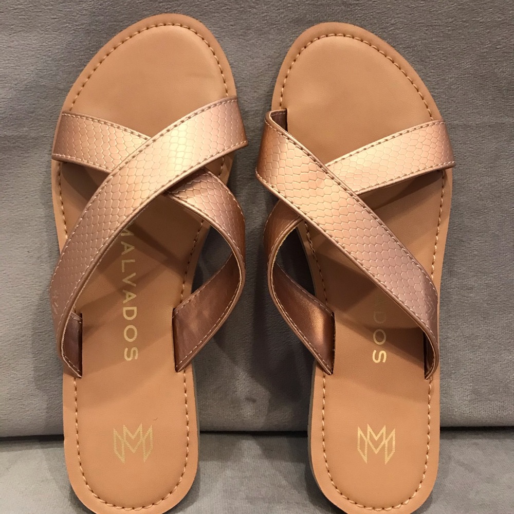 Malvados Nemo Reptile Cognac Sandals